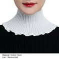thumbnail image 2 of Limei Detachable Blouse Fake Collar Elegant False Collar Choker Neck Guard for Women, 2 of 7