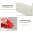 thumbnail image 6 of 1 Roll Peel and Stick Molding Floor Baseboard Trim Self Adhesive Baseboard Molding 2 Meters, 6 of 7