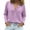 Purple, variant on Deep V Neck Shirts for Women Low Cut Long Sleeve Tops Slim Fit Basic Cleavage Tees Deep Plunge Thermal Tshirts S-2XL