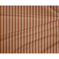 thumbnail image 4 of oneOone Polyester Lycra Rust Brown Fabric Stripes Fabric For Sewing Printed Craft Fabric By The Yard 56 Inch Wide-EXW, 4 of 4
