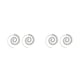 thumbnail image 3 of Sonducket Round Spiral Earrings Anniversary Gift Lady Accessories Personality Hanging Ear Dangle Popular Pedant Decorations Use Earring Type7 NO7, 3 of 6