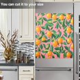 thumbnail image 3 of Yayeee Magnetic Dishwasher Cover for The Front Decoration Home Kitchen Machine Sticker Protector, Pink Oranges, 3 of 6