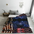 thumbnail image 6 of Throw Blanket for Couch Sofa and Bed, Glasses And Fireworks Super Soft Plush Throw Blanket, Fuzzy Cuteness Comfy Warm Washable Flannel Blanket & Throws for All Season 50"x40", 6 of 7
