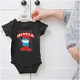 thumbnail image 5 of Papa Smurf Cartoon Hustle Attitude Romper Boys or Girls Infant Baby Brisco Brands NB, 5 of 6