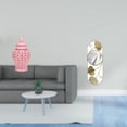 thumbnail image 2 of Jarrón De Porcelana Con Tapa Y Adorno Floral Para Decoración De Fiestas, Combinado Con Espejo De Pared Para Sala De Estar, Pasillo, Entrada Y Armario., 2 of 8