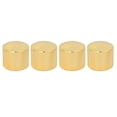 thumbnail image 1 of Cúpula de bajo, 4 piezas Perilla de bajo de guitarra de cúpula duradera Perilla de tono Ultra sensible, 1 of 8