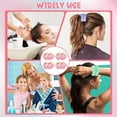 thumbnail image 5 of 8pcs Plush wrist strap face wash wholesale girls absorbent wipe sweat flannel wrist guard - Blue pink rainbow, 5 of 5