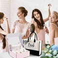thumbnail image 6 of Birdal Gift Set–7-Piece Birde Gift Set with Tumbler, Tote, Slippers, Makeup Bag & More-Gift for Bride to be– Bachelorette Gifts for Her-Bridal Shower Decorations, 6 of 7