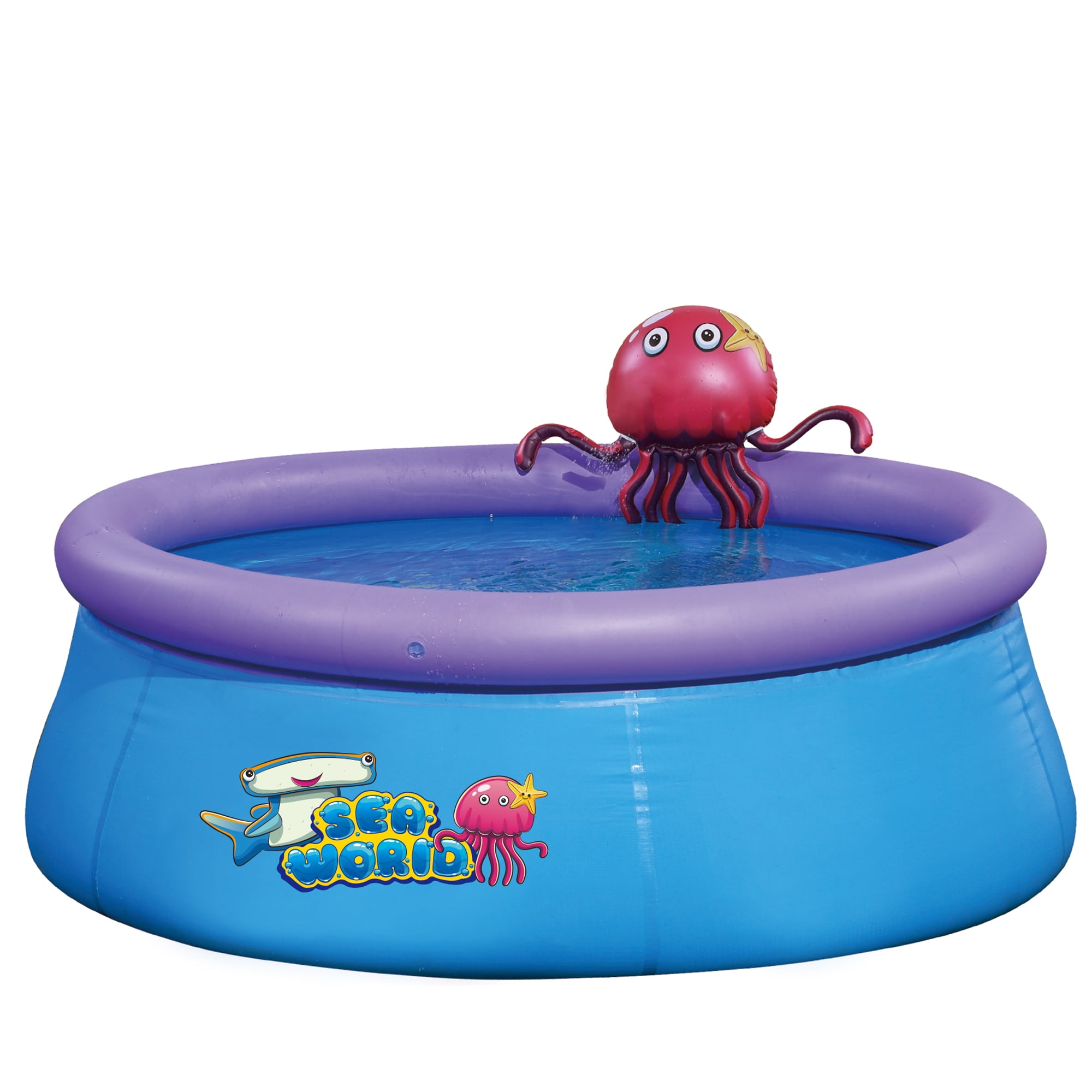 octopus inflatable pool