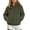 02-Army Green, variant on Atogsazn Kids Boys Fuzzy Hoodies Childrens Casual Fleece Long Sleeve Hooded Sweatshirt Plush Winter Tops Clothes Black 13-14 Years Fashion