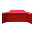thumbnail image 2 of Toldo carpa plegable VANLIG con paredes 4.5X3m ROJO, 2 of 3