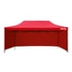 thumbnail image 2 of Toldo carpa plegable VANLIG con paredes 4.5X3m ROJO, 2 of 3
