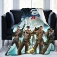 thumbnail image 6 of Ghostbusters Blanket, Super Soft Throw Blanket For Bed Sofa Couch, Cozy Flannel Blanket For Bedroom Livingroom, 50"X40", 6 of 9