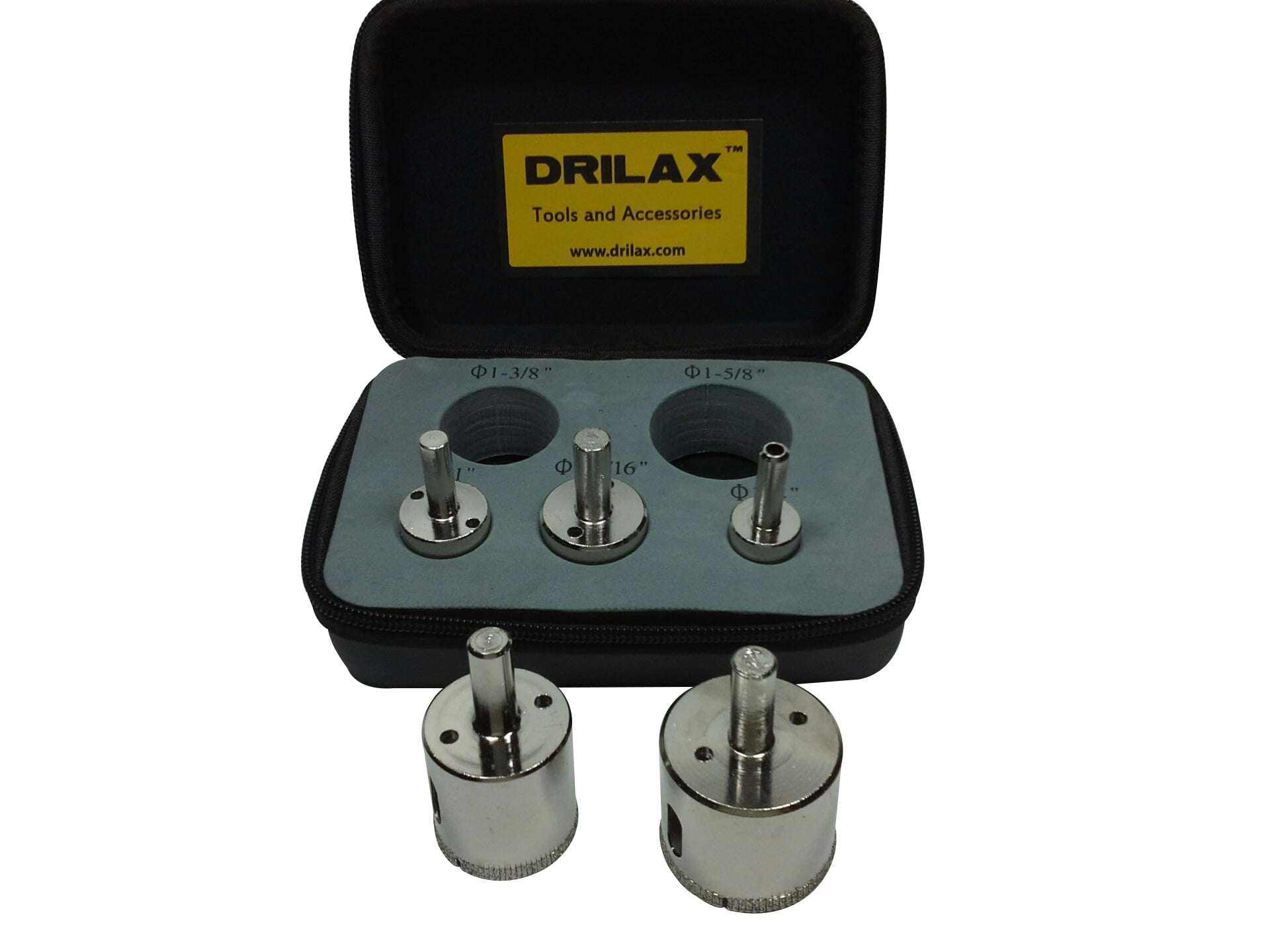 Drilax Precision Diamond Tools Diamond Dust Hole Saw for Tile Glass Marble Granite ... by DRILAX