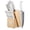 White, variant on D.Perlla Knife Set, 14 Pcs Kitchen Knives Set with Built-in Sharpener, German Stainless Steel Knife Sets with Block