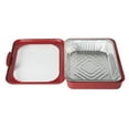 thumbnail image 2 of Fancy Panz 263971 Fancy Panz Foil Pan Container, Red, 2 of 3