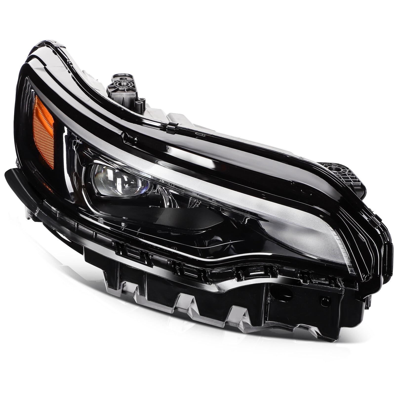 cciyu Pair Headlight Assembly fit For Jeep For Cherokee 2019