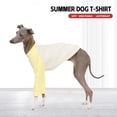 thumbnail image 5 of UOSIA Italian Greyhound Clothes Dog Denim Overalls Fashionable Puppy Jean Jacket, 5 of 6