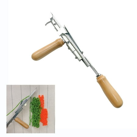 

EUBUY Hand Tufting Tool Embroidery Carpet Gun Punching Tool Starter Kit Hand Held Electric Carpet Knitting Flocking Machine 8mm-15mm