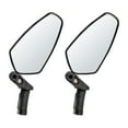 thumbnail image 1 of RUNROTOO 2Pcs Professional Bike Mirror Black Nylon PA Adjustable For Cycling, 1 of 5