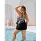thumbnail image 4 of Traje de baño de dos piezas Hanna Nikole, talla grande, clásico, retro, 4 of 6