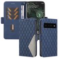 thumbnail image 1 of Compatible with Google Pixel 6 Pro PU Leather Wallet Case with Card Holder Magnetic Closure Cover, 1 of 5