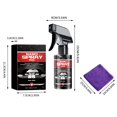 thumbnail image 4 of Spray de recubrimiento pulidor de automóviles 120 ml | Previene la oxidación Óxido Protección duradera | Limpiador de pintura para automóviles multiusos | Incluye toalla de microfibra | Fácil, 4 of 7