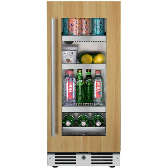 Landmark L3015ui1b-Rh 15" Wide 63 Can Capacity Beverage Cooler - Panel Ready