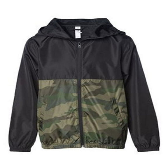 Independent Trading Co. Youth Lightweight Windbreaker Full-Zip Jacket