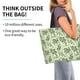 thumbnail image 2 of Balery Green Snake Bolsa Tote Estilo Estético con Cremalleras, Bolsa de Hombro, Bolsa de Compras Grande y Plegable, 2 of 8