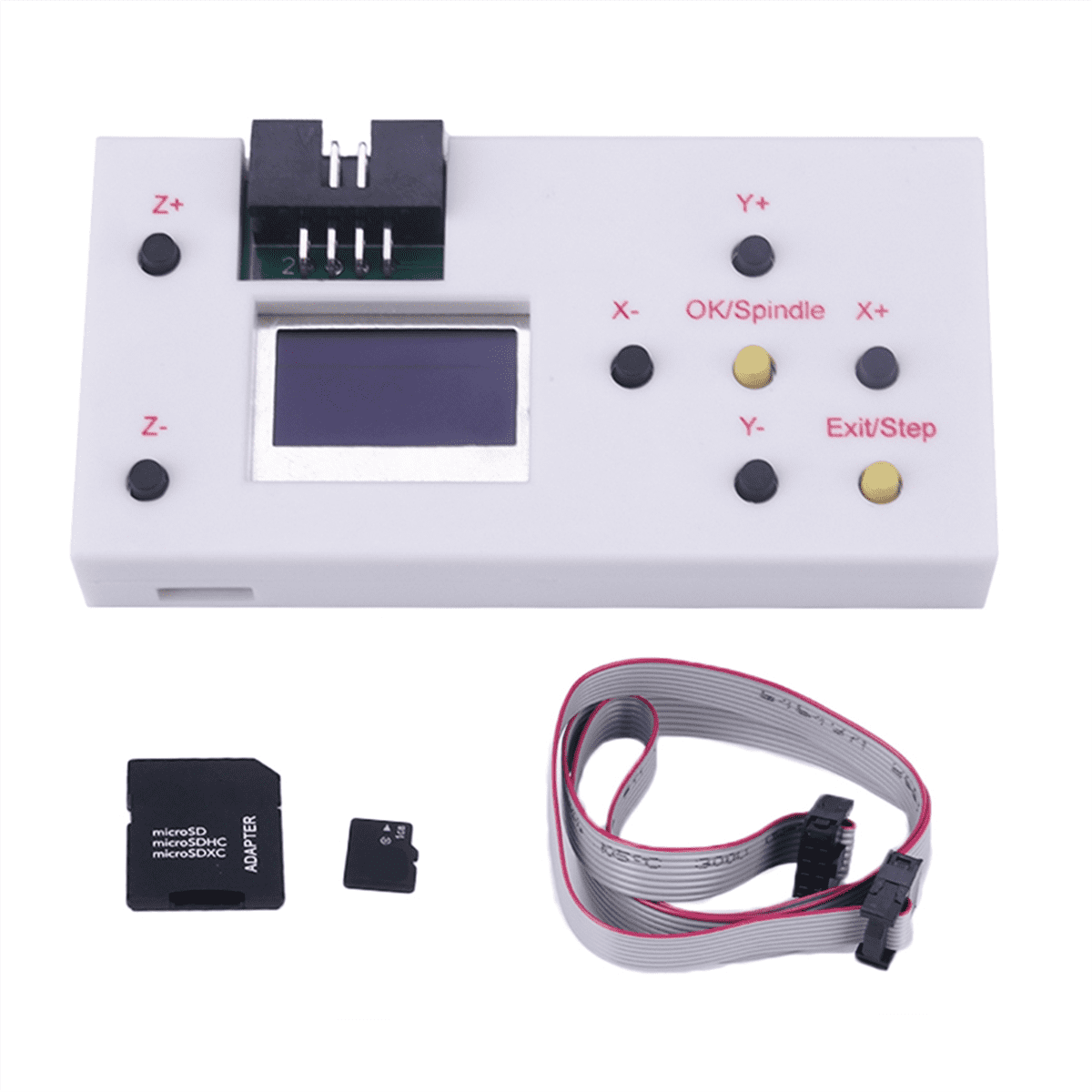 Offline Controller for CNC 3018 Pro 2418 Pro 1610 Pro DIY Laser Engraver Cutter Machine 1GB TF Card 3 GRBL,1 x GRBL off-line controller 1 x Extension Cable,As Shown