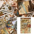thumbnail image 2 of Misright Retro Egyptian Patterned Sticker Scrapbooking Decorative Paper For Journal, 2 of 9