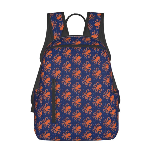Disketp Octopus Mochila Ligera e Impermeable, Mochila de Día Resistente para Viajes, Senderismo y Uso Diario para Hombre y Mujer