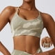 thumbnail image 2 of Sujetador de Yoga con estampado de leopardo, almohadilla para el pecho, Sujetador deportivo Sexy, Top de gimnasio, ropa interior elástica de camuflaje para mujer, ropa deportiva para correr y Yoga, 2 of 5