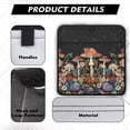 thumbnail image 4 of XYZCANDO Mushroom RV Skylight Shade RV Window Cover Foldable Blackout Window Cover Winnebago Black Out Shade for Window RV Vent Shade Velcro RV Accessories Sun Blackout Fabric for Camper Black, 4 of 7