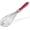 Red, variant on 18/8 Stainless Steel Balloon Whisk, Kitchen Whisk for Cooking Handheld Egg Beater with Rust-Proof Sturdy Wires & Non-Slip Silicone Handle for Beating, Stirring, Blending (8 Wires, Navy Blue)