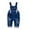 Z-Blue2, variant on Girls Denim Overalls Adjustable Suspender Jumpsuit Dungarees, Sizes 6M-4T