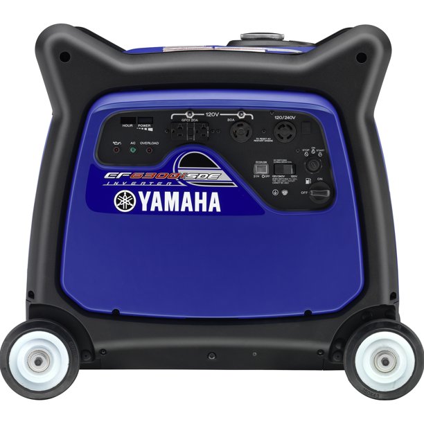 Yamaha EF6300iSDE 6300 Watt Electric Start Gas Power Portable Inverter