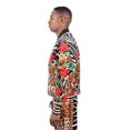 thumbnail image 5 of BARABAS Men's Zipper Closure Leopard Zebra Floral Chain Jacket 2JBP22, 5 of 7