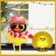 thumbnail image 2 of Juguete De Pato Amarillo Navideño Con Casco De Hélice, Bufanda, Adornos Para Bicicleta De Coche, Decoraciones Para Salpicadero De Coche Kearding OD014045-00, 2 of 6