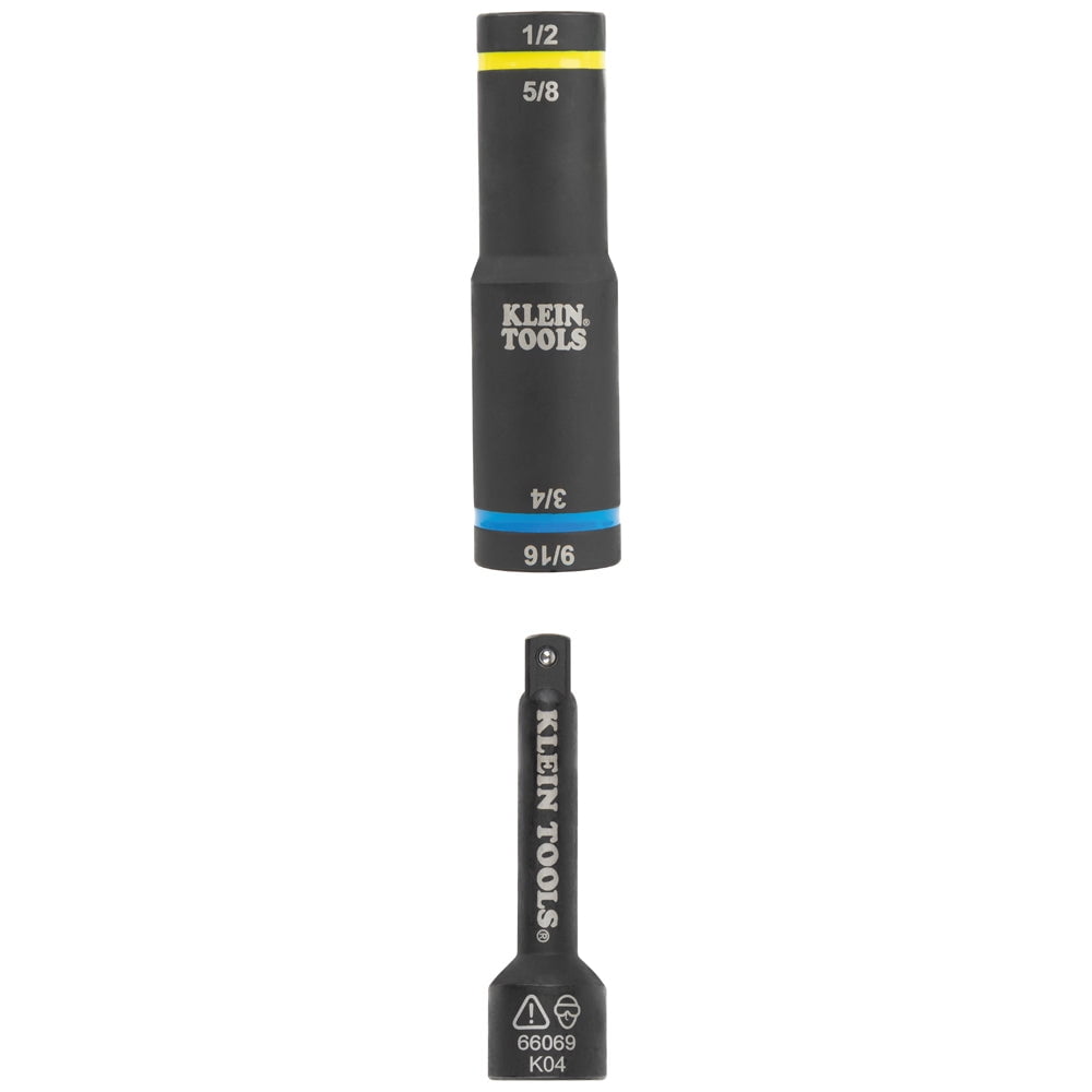 Klein Tools 4-In-1 Flip Quad Socket