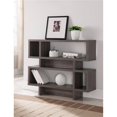 thumbnail image 1 of Benzara BM148858 Embellishing 2-Tier Display Cabinet, Gray, 1 of 1