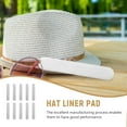 thumbnail image 3 of 40pcs Practical Hat Sweat Pad Collar Simple Caps Absorbing Sheet Sweatband, 3 of 9