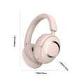 thumbnail image 3 of Wireless Headphones Bluetooth Intelligent Noise Reduction Over Ear Wireless Bluetooth Headphones With HD Call Quality HiFi Sound 30 Hours Battery Life And AUX Cable - Perfect For Games on Clearance, 3 of 7