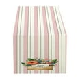 thumbnail image 2 of Hbdhejl Day Table Runner Letters Flowers Festive Atmosphere Decorative Tablecloth Table Runner, 2 of 5