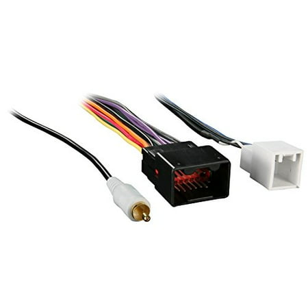 Metra 70-5517 Radio Wiring Harness for Ford Pre Amp Plug ... ford radio wiring harness canrx 