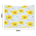 thumbnail image 6 of FHENF Wall Tapestry Aesthetic Botanical Tapestry Polyester Fabric for Wall, 6 of 7