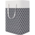 thumbnail image 1 of Cesto para ropa sucia, cesto grande para ropa con asa, 75 l, cestas organizadoras para guardar ropa, bolsa de tela plegable, cesta para ropa sucia, Panie, 1 of 5
