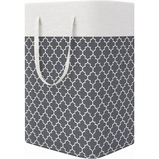 Cesto para ropa sucia, cesto grande para ropa con asa, 75 l, cestas organizadoras para guardar ropa, bolsa de tela plegable, cesta para ropa sucia, Panie