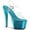 Clear/Turquoise Chrome, variant on Women's Pleaser Sky 308